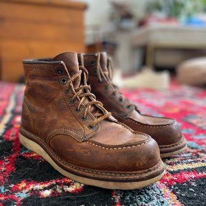 Red Wing Heritage Men's 1907 6-Inch Moc Toe Boot